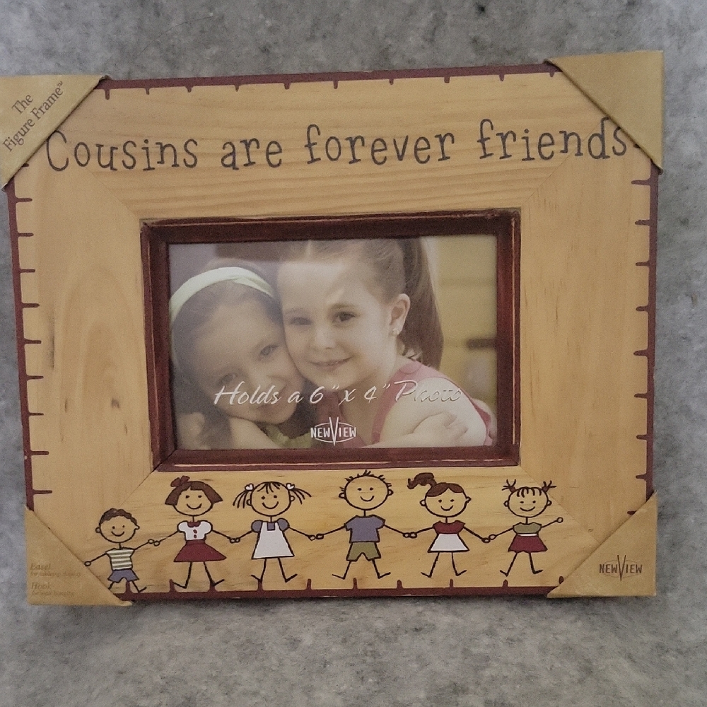 New View Wooden Picture Frame NEW